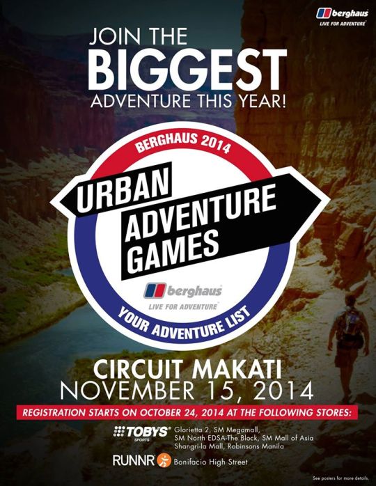 Berghaus-Urban-Adventure-Games-Poster