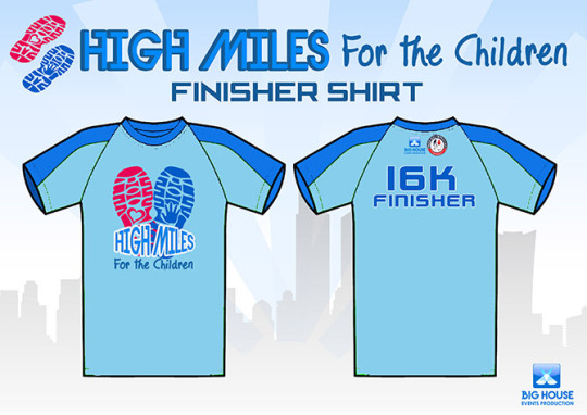 High-Miles-For-The-Children-finisher-shirt