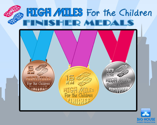 High-Miles-For-The-Children-medal