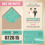 Race Bib Invites