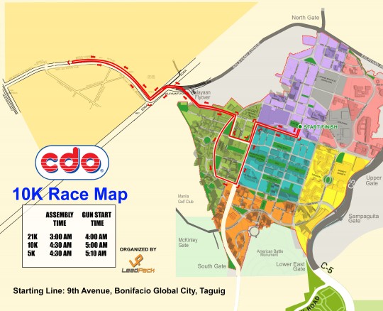 CDO-@-40-Run-for-Odyssey-2015-10K-Race-Map