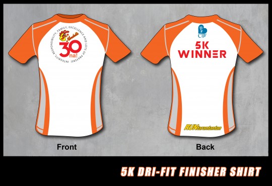 5K ANDOKS FINISHER SHIRT