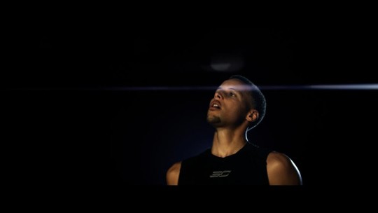 Video still from “Flash”, the new campaign by Under Armour, Stephen Curry and Jamie Foxx to highlight Curry’s exceptional skills and to launch the Curry Two