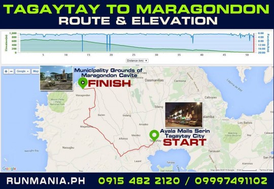 tagaytay-to-maragondon-50K-ultramarathon-2016-route-map-elevation