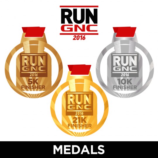 RUN GNC Medals