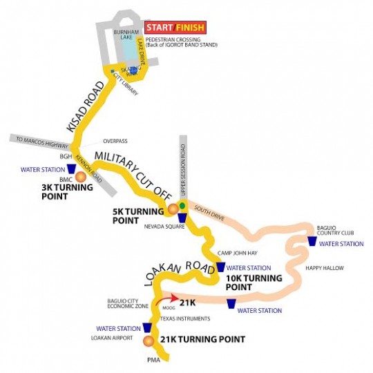 baguio-2wenty-1ne-race-route-map