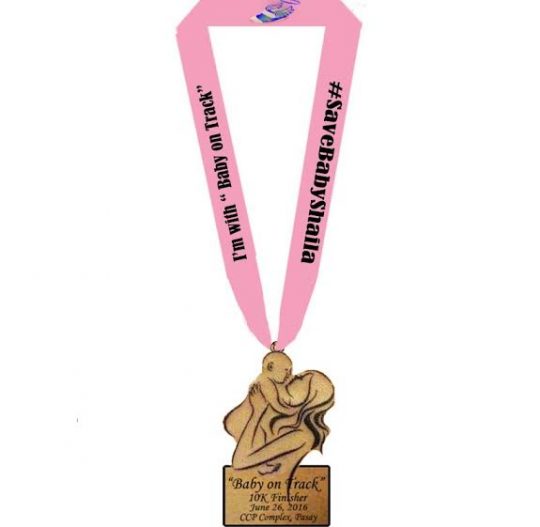 baby on track 2016 medal