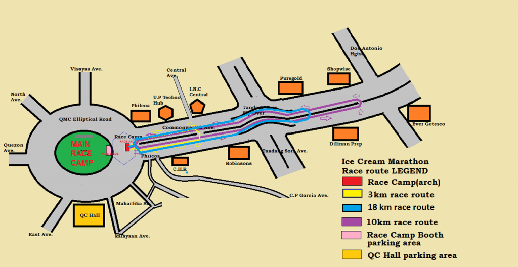run-santa-run-2016-race-route-map | Pinoy Fitness