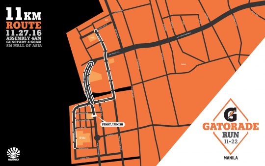 Gatorade Run Maps