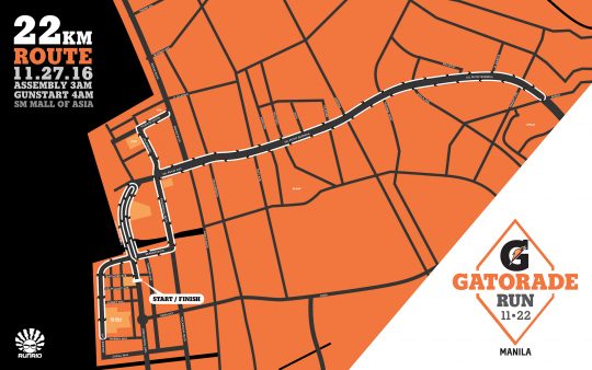 Gatorade Run Maps