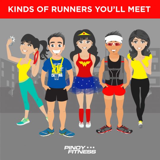 9 Kinds of Runners You’ll Meet on The Road Pinoy Fitness