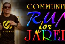 Community Run for Jared in De Jesus Oval Park, BGC