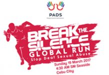 Break the Silence Global Run and Festival 2017 in SM Seaside City, Cebu City