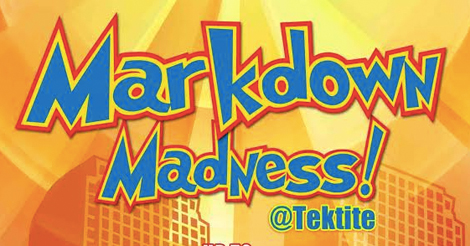 Markdown Madness 2017 at Tektite Tower Ortigas