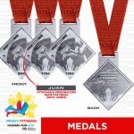 PF Kasama Run 2017 Medal (MCares)