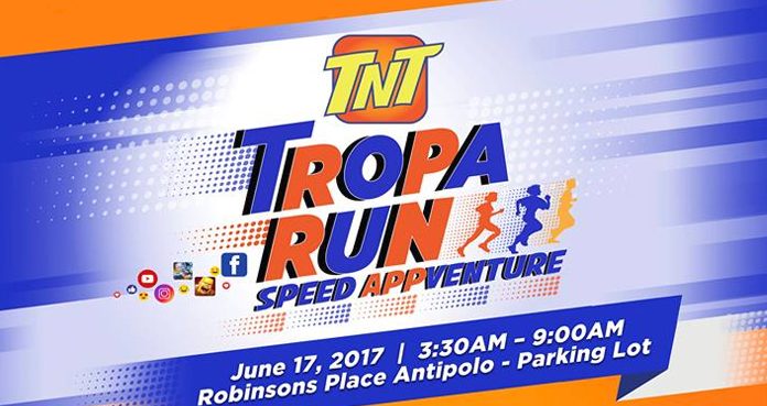TNT Tropa Run 2017 in Antipolo Rizal