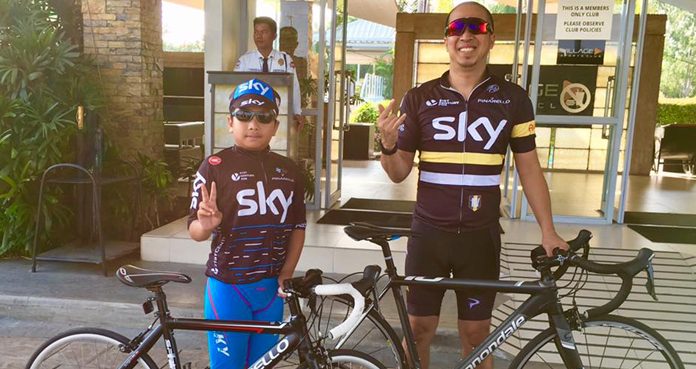 Father and Son: Alex and Sky Guevarra