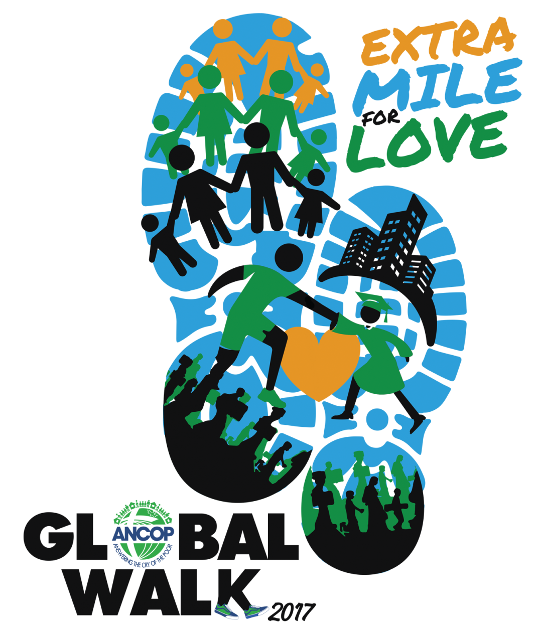 ANCOP Global Walk 2017 in Pinoy Fitness