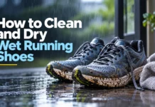 How to Take Care of your Wet Shoes