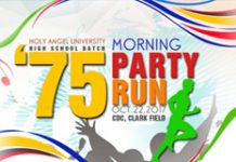 Morning Party Run 2017 in Clark, Pampanga