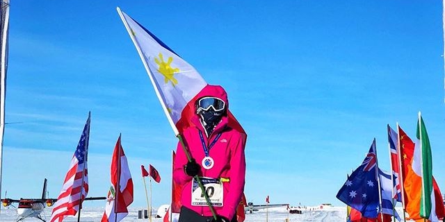 Maggie Wilson-Consunji becomes first Filipina to finish the Antarctic Ice Marathon