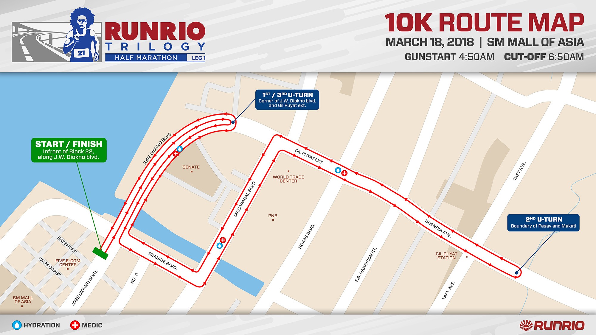 RUNRIO Trilogy Manila LEG 1 in Pasay | Pinoy Fitness