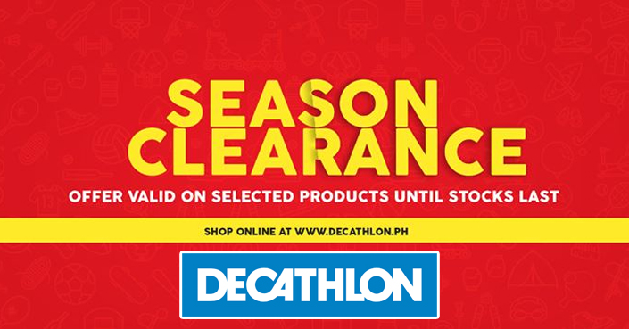 clearance sale decathlon