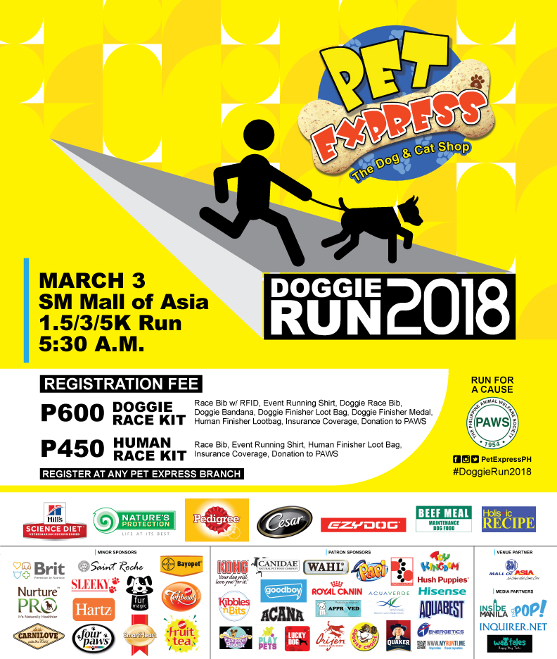 Pet Express Doggie Run 2018 at SM MOA Pinoy Fitness