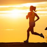 Running with a dog Web