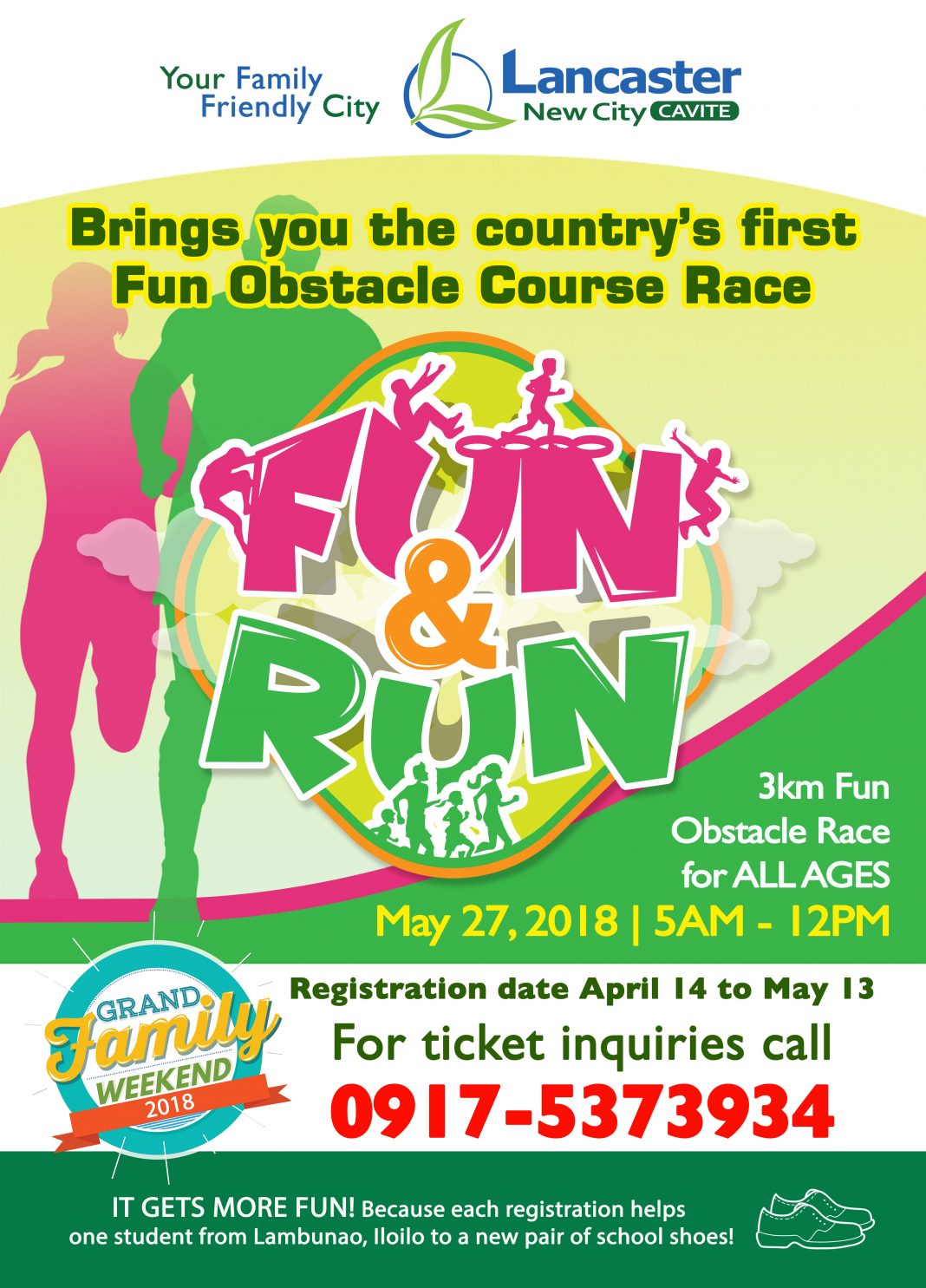 Lancaster Fun & Run Obstacle Race 2018 in Imus, Cavite | Pinoy Fitness