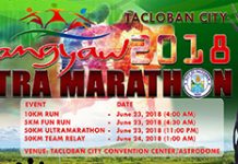 Sangyaw 2018 Ultramarathon and Fun Run in Tacloban City