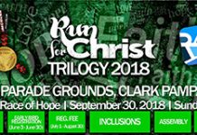 Run 4 Christ Trilogy Leg 2 in Clark, Pampanga