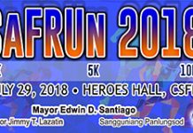 SAFRUN 2018 in San Fernando, Pampanga