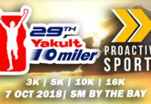 29th Yakult 10-Miler Run 2018 in SM By the Bay