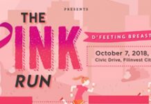 The Pink Run 2018 in Filinvest City, Alabang