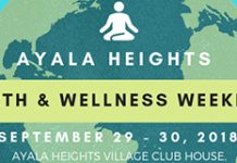 Ayala Heights Earth & Wellness Weekend 2018