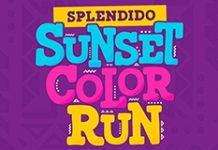 Splendido Sunset Color Run in Tagaytay