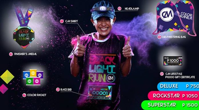 CM Blacklight Run 2018 in Clark Pampanga