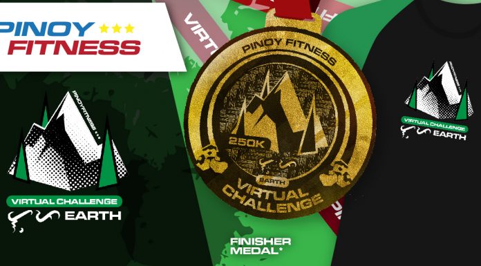 Pinoy Fitness Earth 250K Virtual Challenge 2019