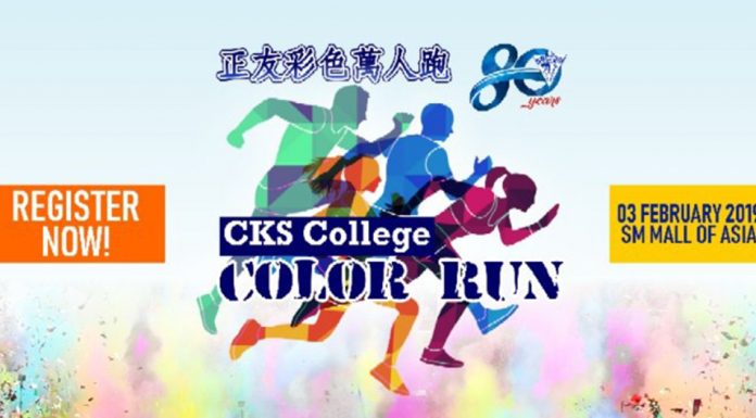 Chiang Kai Shek College Color Run 2019 at SM MOA
