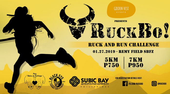 RuckBo! Ruck and Run Challenge 2019 in Subic Bay