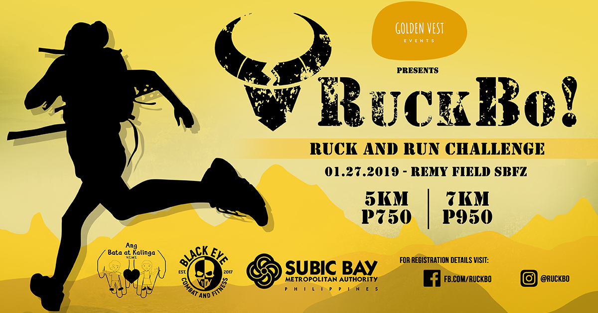 RuckBo! Ruck and Run Challenge 2019 in Subic Bay Pinoy Fitness