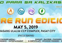 Takbo Para sa Kalikasan Fire Run 2019 at CCP Complex