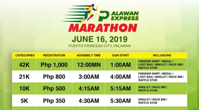 Palawan Express Marathon 2019