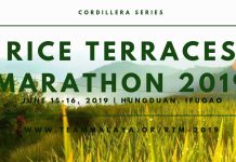 Rice Terraces Marathon 2019 in Hungduan, Ifugao