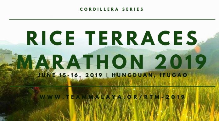 Rice Terraces Marathon 2019 in Hungduan, Ifugao
