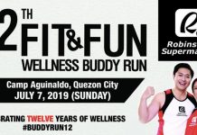 Robinsons Fit and Fun Wellness Buddy Run 2019 in Camp Aguinaldo