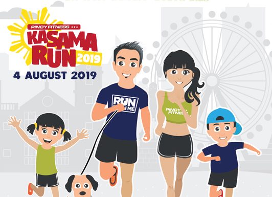 Pinoy Fitness Kasama Run 2019 in SM by the Bay