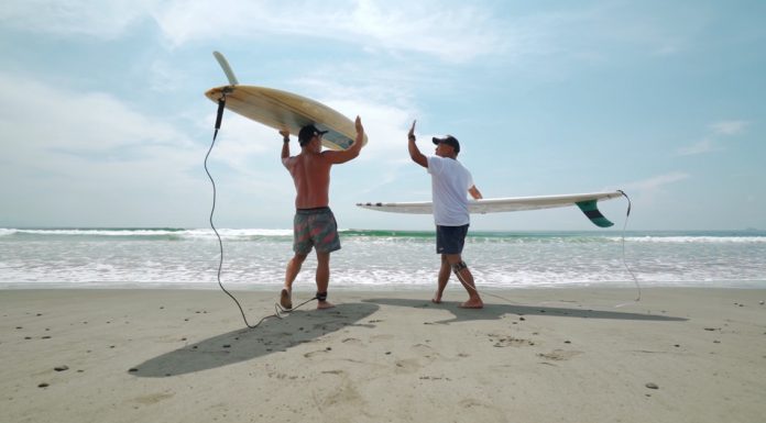 Surfing in Baler with the Ford Ranger Wildtrak