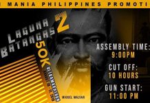 Laguna to Batangas 50k Ultra Marathon 2019